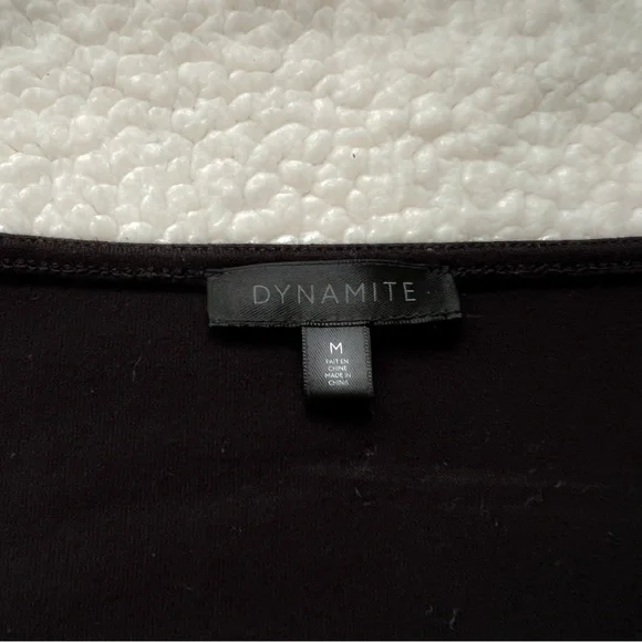 Dynamite Long Sleeve Scoop Neck Bodysuit - Picture 9 of 10